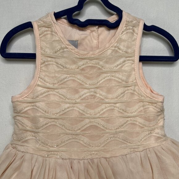 Pippa & Julie 12M Dress Girls Dusty Rose Pink One Year Princess - Picture 2 of 6